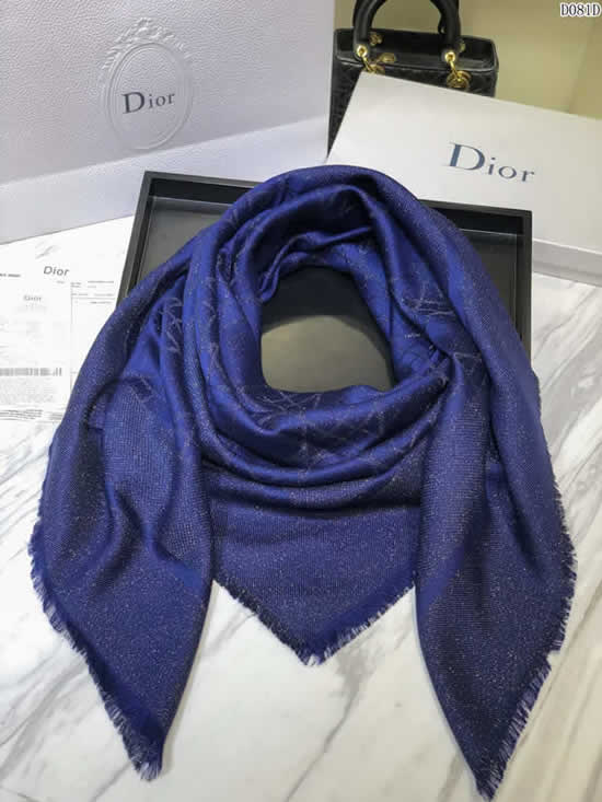 Top Quality Brand Fake Dior Scarf Women Winter Cashmere Thick Autumn Warm Shawls 33